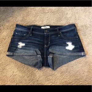 Hollister jean shorts